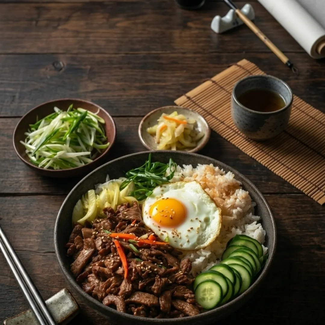 Carne rice bowl